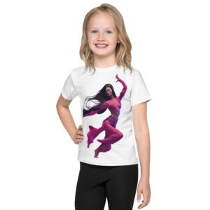 T-shirt col ras du cou enfant danceuse