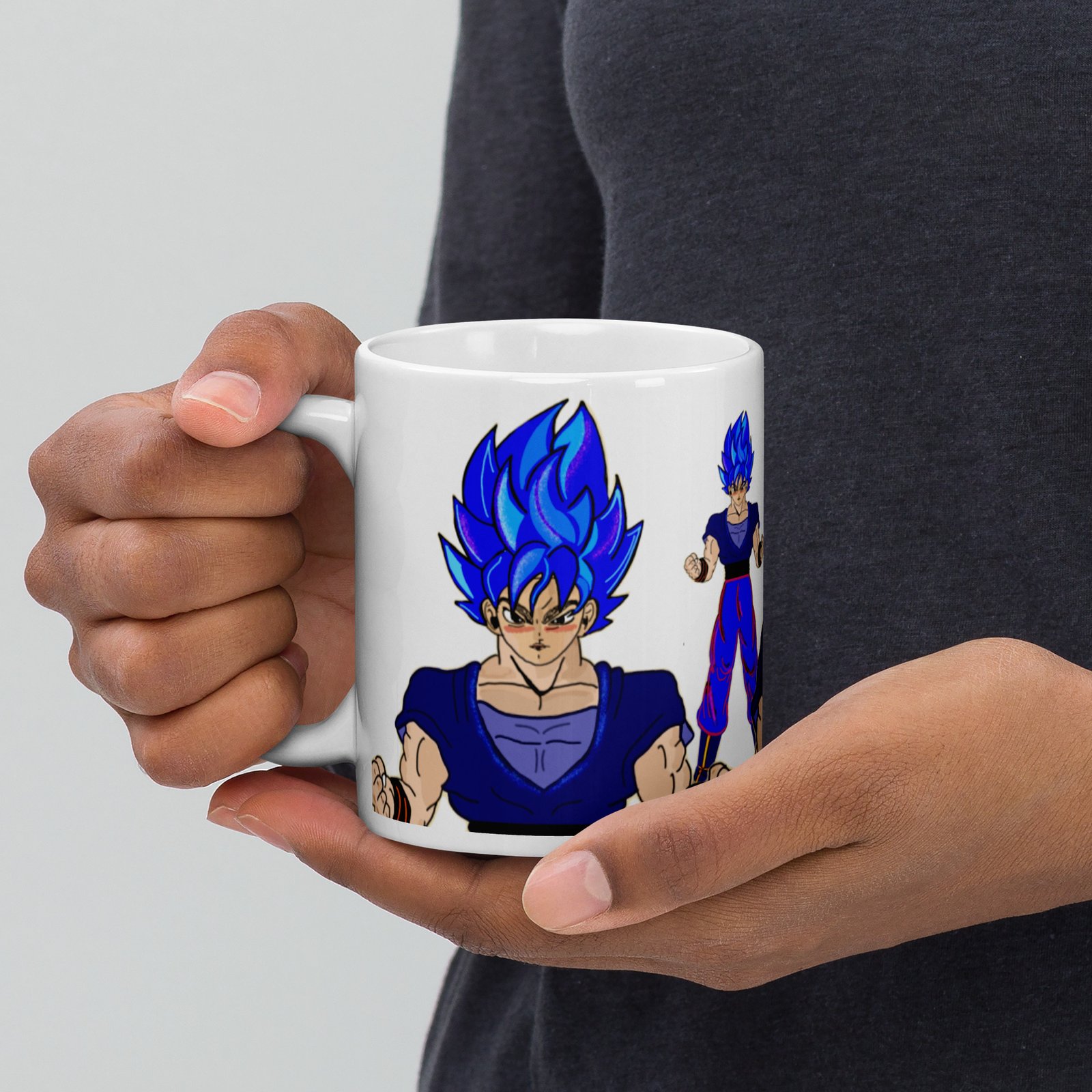 Mug Blanc Brillant Manga DBZ – Image 2