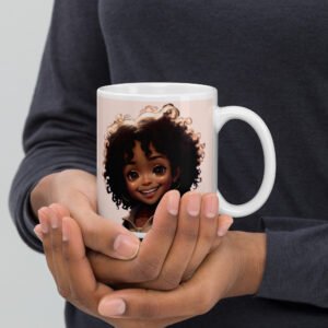 Mug Blanc Brillant Keep smile