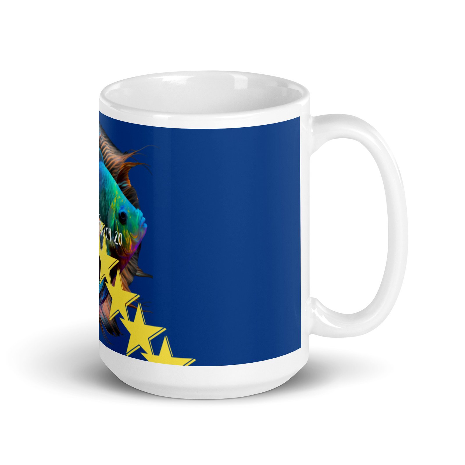 Mug Blanc Brillant horoscope poisson – Image 4
