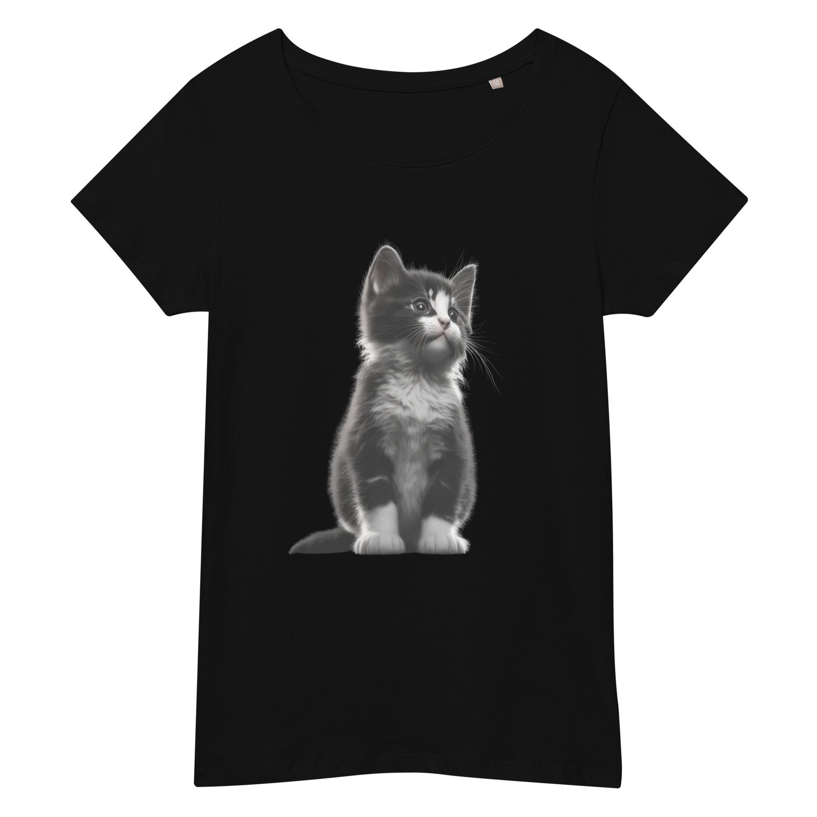 T-shirt éco-responsable femme Joli Chat – Image 2