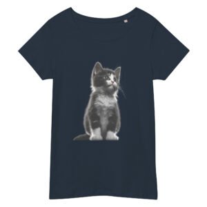 T-shirt éco-responsable femme Joli Chat