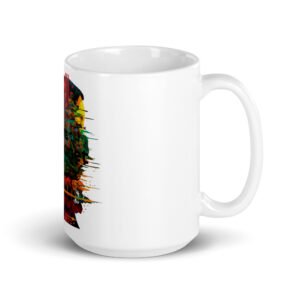 Mug Blanc Brillant Asian girl save the planet